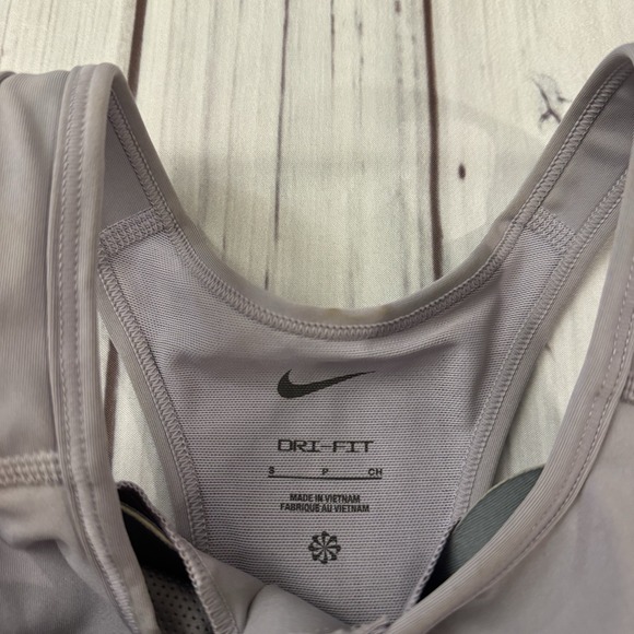 Womens Nike Dri-Fit Medalist Running Long Sleeve Shirt & Sports Bra Lot Small - Picture 3 of 9